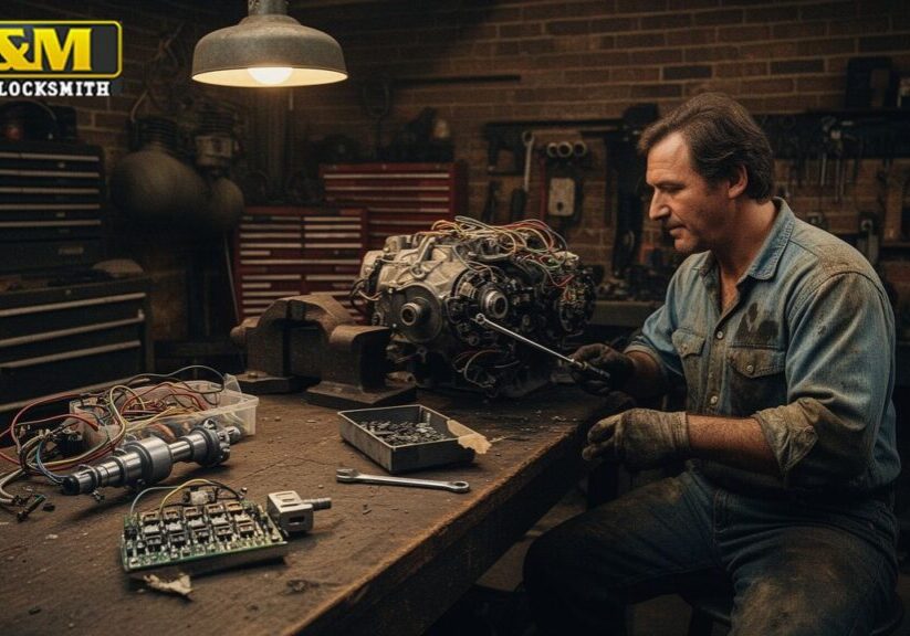 Mechanic_working_on_car_ignition_repair