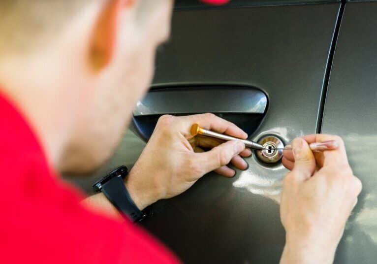 Locksmith working